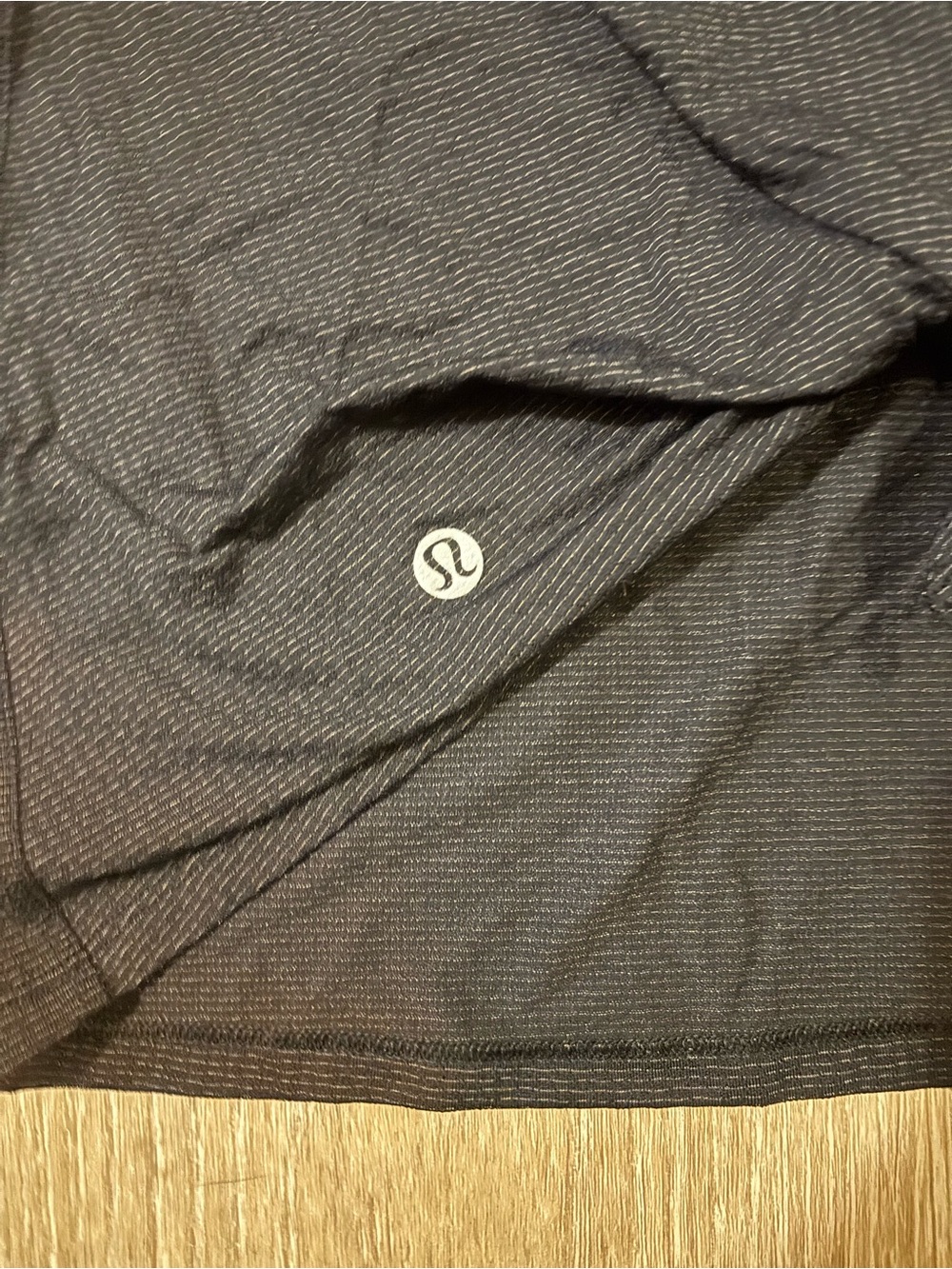 lululemon athletica Men’s Black Crewneck tank open back